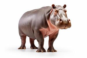 AI generated Hippo isolated clipart photo