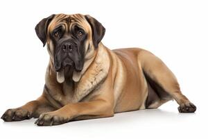 AI generated English mastiff clipart photo