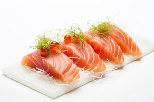 AI generated Sashimi food clipart photo