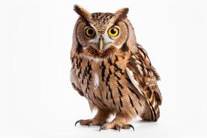 AI generated owl illustration clipart photo