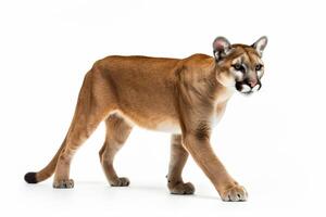 AI generated cougar illustration clipart photo