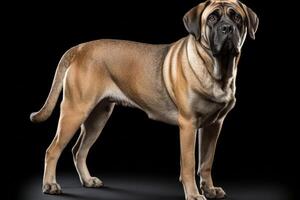 AI generated English mastiff clipart photo
