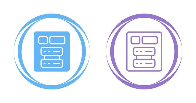 icono de vector de servidor