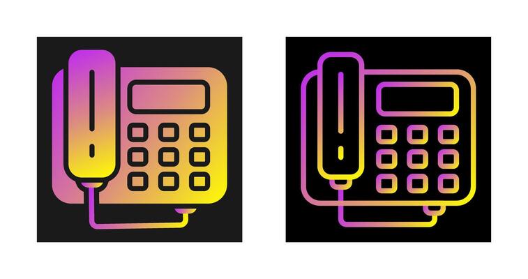Telephone Vector Icon