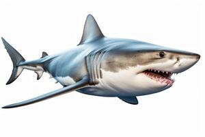 AI generated Great white shark clipart photo