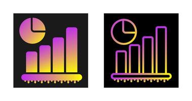 Bar Graph Vector Icon