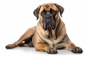 AI generated English mastiff clipart photo