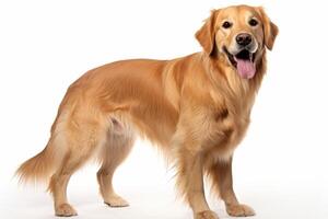 AI generated Golden retriever clipart photo