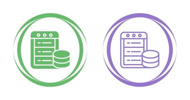Database Vector Icon