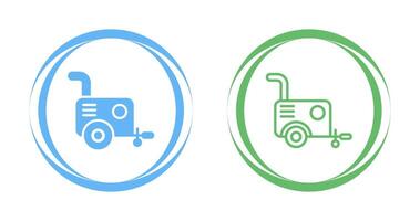 Portable air compressor Vector Icon