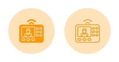 Intercom System Vector Icon