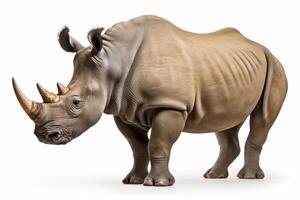 AI generated rhino illustration clipart photo