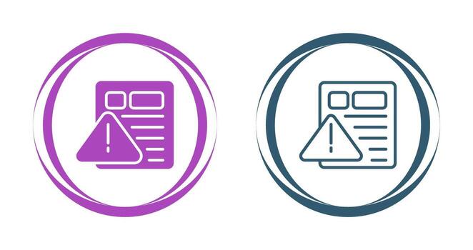 Document Vector Icon