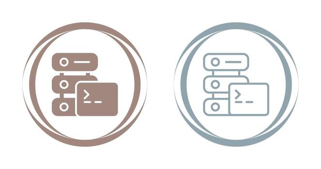 SSH Hosting Vector Icon