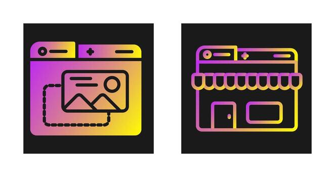 icono de vector de comercio electrónico