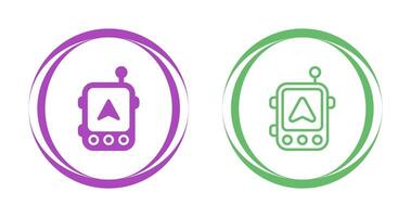 GPS Navigation Device Vector Icon