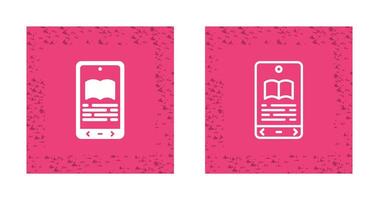 E book Reader Vector Icon