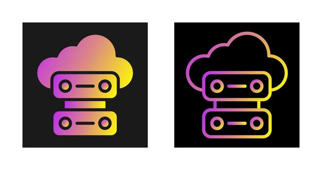 Data Center Vector Icon