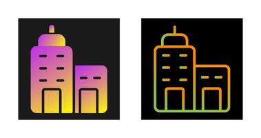 icono de vector de edificio