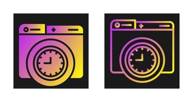 Clock Vector Icon