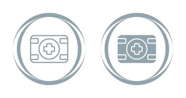 icono de vector de paquete