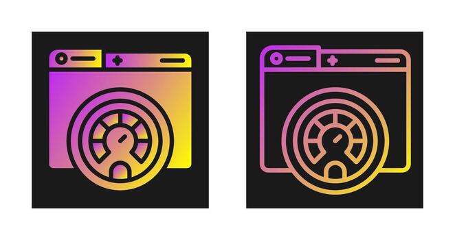 icono de vector de rendimiento