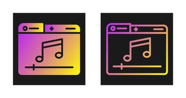 Music Player Vector Icon