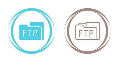 FTP Access Vector Icon