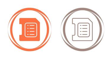 Sd Card Vector Icon