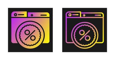 Discount Vector Icon