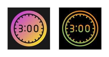 Clock Vector Icon