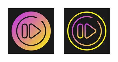 Next Track Circle Vector Icon