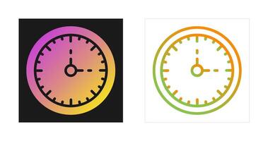 Clock Three Vector Icon