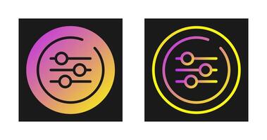 Equalizer Circle Vector Icon