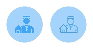 House Owner Vector Icon