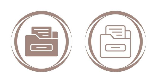 File Folder Vector Icon
