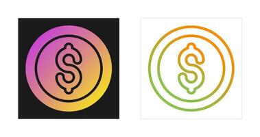 Usd Circle Vector Icon