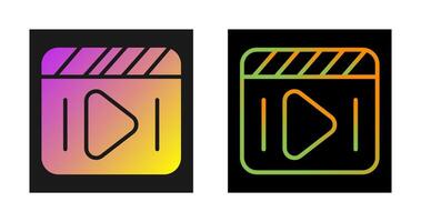 Clapperboard Vector Icon