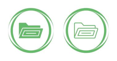 Open File Folder Vector Icon