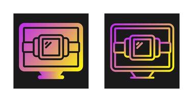 Desktop Vector Icon