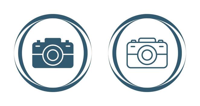 icono de vector de camara