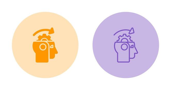 Machine Learning Vector Icon