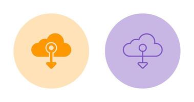 Cloud Native Vector Icon