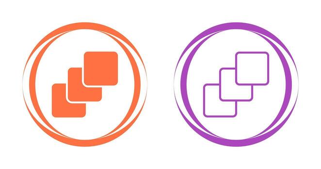 icono de vector de capa