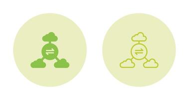 Multi-Cloud Vector Icon