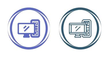 Computer Vector Icon