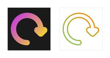 Rotate Right Vector Icon