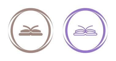 Open Book Vector Icon