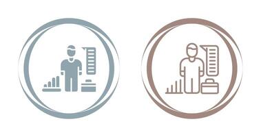 HR Analytics Vector Icon