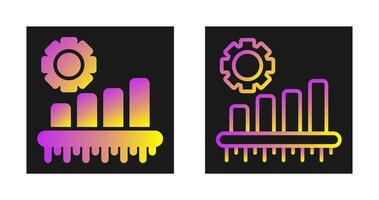 Bar Graph Vector Icon